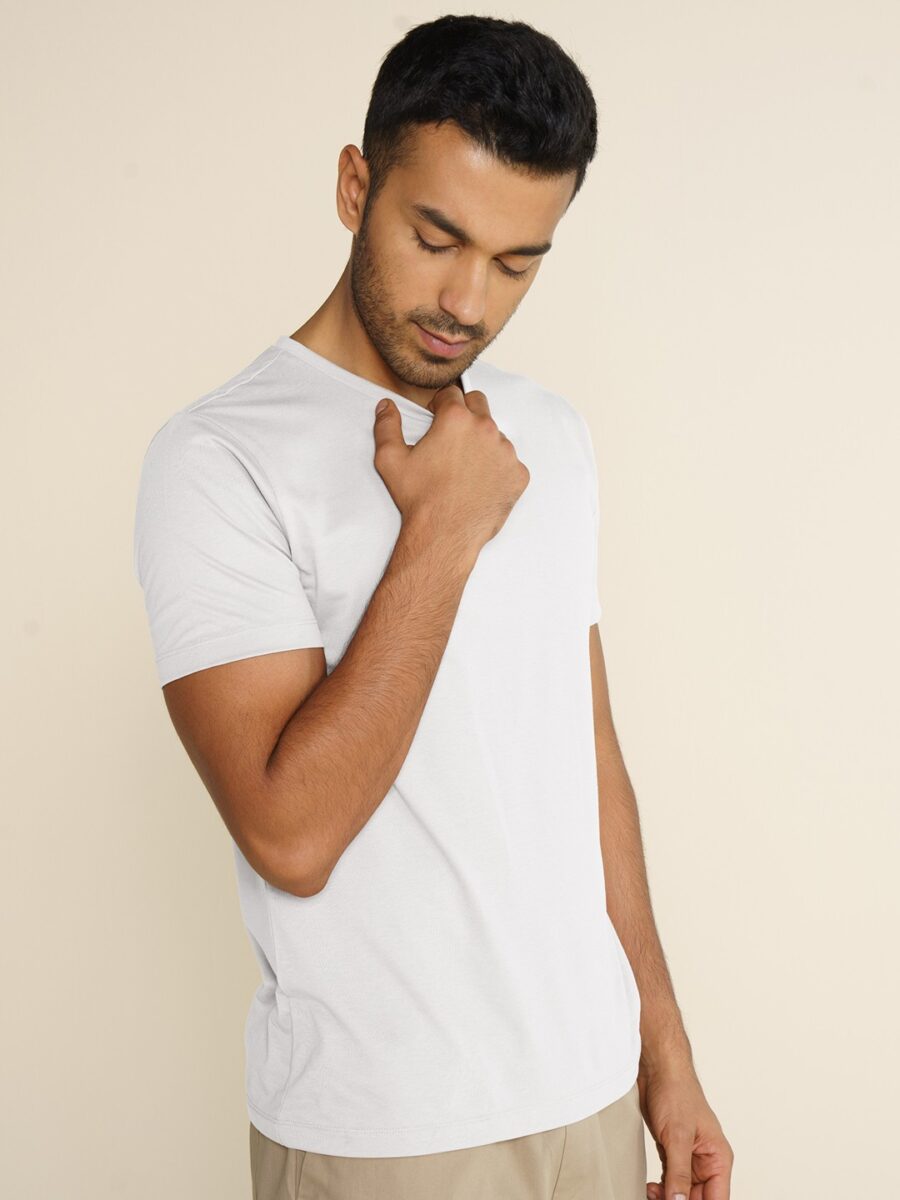 Ultralight Basic Crew Pure Cotton Lounge T-Shirts - Image 4