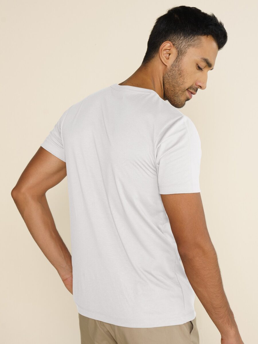 Ultralight Basic Crew Pure Cotton Lounge T-Shirts - Image 7