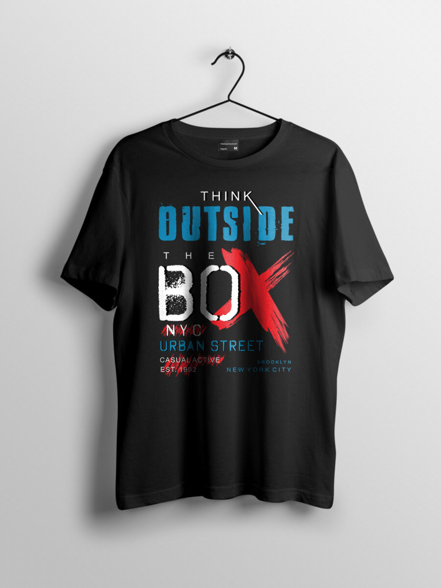 Think out side of the box premium T-Shirt